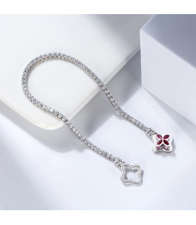 Bracelet - Jewelry Silver & Corundum