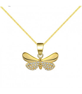 Schmetterling Halskette - Schmuck 925
