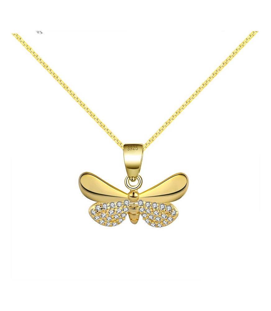 Schmetterling Halskette - Schmuck 925