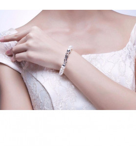 Infinity Bracelet - Pearls Jewelry