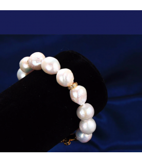 Armband - Perlen 18K Gold Schmuck
