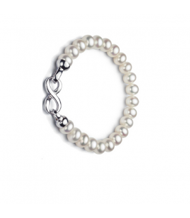 Infinity Armband - Perlen Schmuck