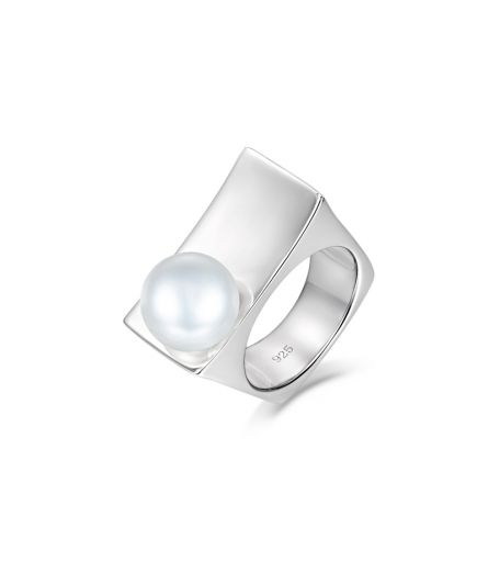 Geometric Ring - 925 Silver Jewelry
