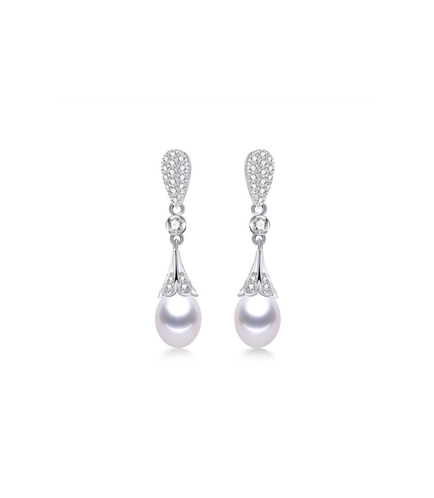 Drop Earrings - Pearls Jewelry